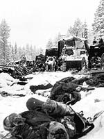 Январь 1940 года. Уничтоженная советская колонна на Раатской дороге