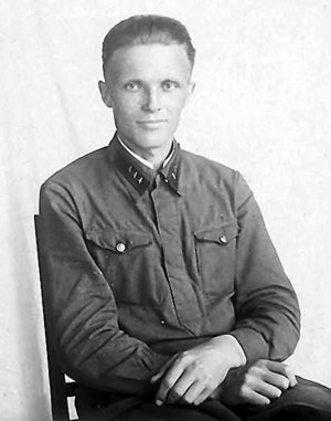 Joulukuu 1939. Puna-armeijalainen Vladimir Davidov, 163 D.