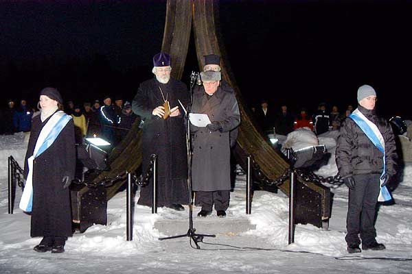 March 13, 2003. The opening of Monument of the Winter War