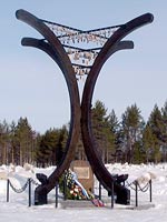 March 15, 2003. The opening of Monument of the Winter War