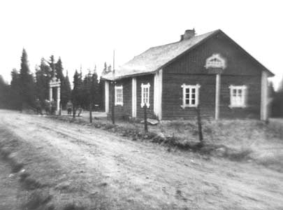 1930's. The frontier post in Raate