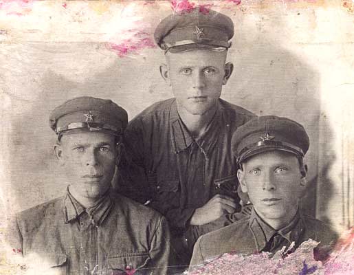Late 1930's. Soviet soldiers of the 44th division